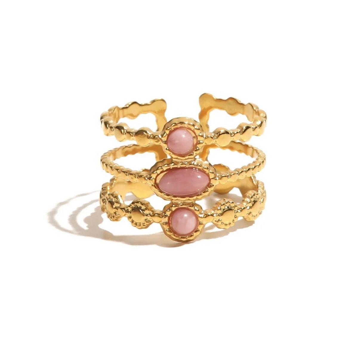 Chunky Cocktail Rings Variants by Stone